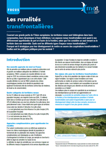 Plaquette "Focus" - Les ruralités transfrontalières