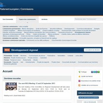 La commission REGI du Parlement européen