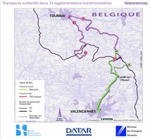 Les transports collectifs transfrontaliers de voyageurs : Valenciennes