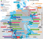 Les territoires transfrontaliers aux frontières de l'Allemagne