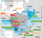 Les territoires transfrontaliers aux frontières de la Pologne