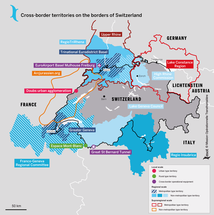 Les territoires transfrontaliers aux frontières de la Suisse