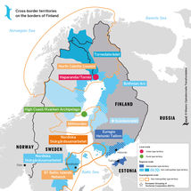 Les territoires transfrontaliers aux frontières de la Finlande