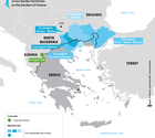 Les territoires transfrontaliers aux frontières de la Grèce