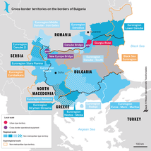 Les territoires transfrontaliers aux frontières de la Bulgarie