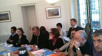 Two workshops on cross-border economic development held at the MOT's offices