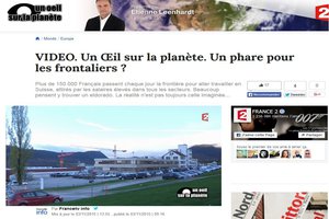 Un reportage sur France 2 consacré aux frontaliers franco-suisses
