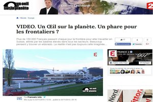 Un reportage sur France 2 consacré aux frontaliers franco-suisses Un reportage sur France 2 consacré aux frontaliers franco-suisses