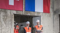 Construction of Greater Geneva: Switzerland and France linked by a railway tunnel