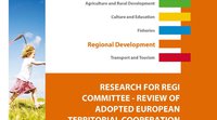 Une étude du Parlement européen sur les programmes de coopération territoriale