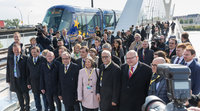 A cross-border tramline once again links Strasbourg to Kehl