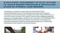 DG REGIO: Call for proposals on cross-border obstacles