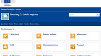 Lancement de la plateforme "Boosting EU border regions"