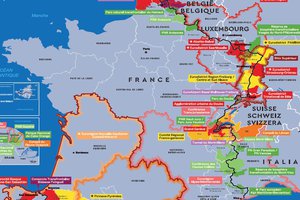 The MOT publishes a map and a poster of cross-border territories The MOT publishes a map and a poster of cross-border territories