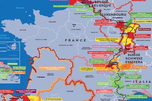 The MOT publishes a map and a poster of cross-border territories