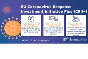 The European Commission has launched the Coronavirus Response Investment Initiative Plus – CRII+