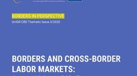 Thematic issue: "Borders and cross-border labor markets : Opportunities and challenges"