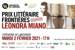 Launch of the “Borders” literary prize Launch of the “Borders” literary prize