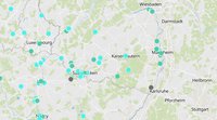 Greater Region: interactive cross-border map showing air quality