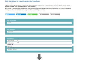 Health crisis: a tool to facilitate cross-border movements between France, Germany and Switzerland Health crisis: a tool to facilitate cross-border movements between France, Germany and Switzerland