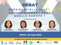 Débat Présidentielle 2022: "Un quinquennat pour quelle Europe?"