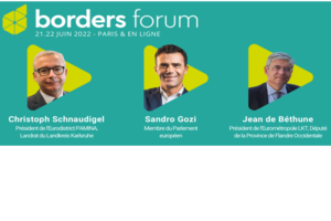 Borders Forum 21&22 June in Paris: focus on governance with three key testimonies