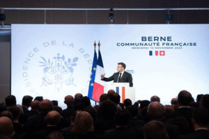 Visite d'Etat d'Emmanuel Macron en Suisse : le transfrontalier au coeur des échanges Visite d'Etat d'Emmanuel Macron en Suisse : le transfrontalier au coeur des échanges