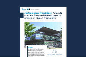 Project of the month: a point of access to cross-border law - a first in Europe! Project of the month: a point of access to cross-border law - a first in Europe!