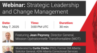 Transcript of the "Strategic Leadership and Change Management" webinar now online