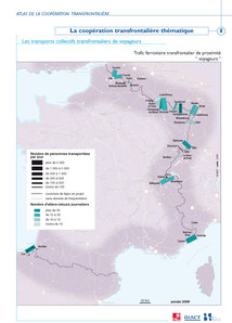 Les transports collectifs transfrontaliers de voyageurs : Trafic ferroviaire transfrontalier de proximité