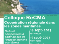 Colloque ReCMA : "Coopération régionale dans les zones maritimes"