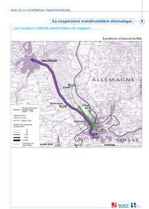 Les transports collectifs transfrontaliers de voyageurs : Eurodistrict trinational de Bâle