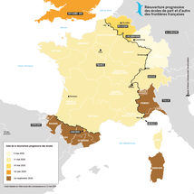 Crise sanitaire - Réouverture progressive des écoles de part et d’autre des frontières françaises entre mai et septembre 2020