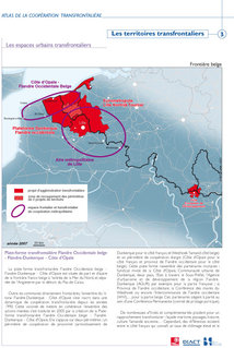 Espaces urbains transfrontaliers à la frontière franco-belge