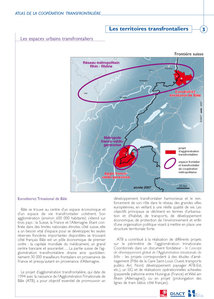 Espaces urbains transfrontaliers à la frontière franco-suisse