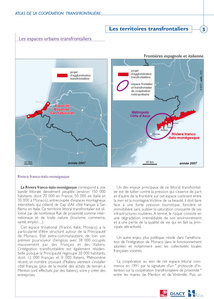 Espaces urbains transfrontaliers aux frontières franco-italienne et franco-espagnole