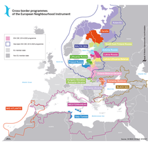 Programmes transfrontaliers de l'instrument européen de voisinage