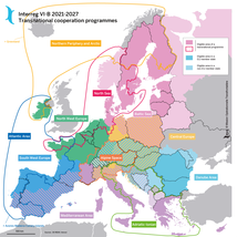 Les programmes de coopération transnationale pour la période Interreg 2021-2027