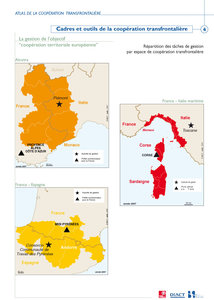 Coopération transfrontalière : espaces Alcotra, France-Italie maritime, France-Espagne