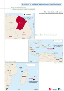 Coopération transfrontalière : espaces Amazonie, Caraïbes, Océan Indien