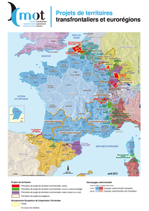 Projets de territoires transfrontaliers et eurorégions sur les frontières françaises