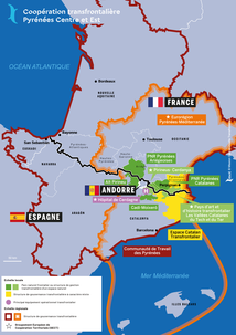 La coopération transfrontalière entre la France et l'Espagne - "Pyrénées Centre et Est"