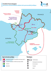 Structures transfrontalières dotées de la personnalité juridique à la frontière franco-espagnole