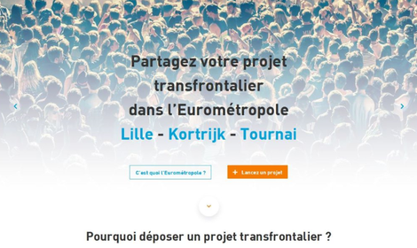 Plateforme projets de l’Eurométropole Lille- Kortrijk-Tournai Plateforme projets de l’Eurométropole Lille- Kortrijk-Tournai