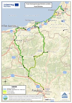 EDERBIDEA - de Pampelune à Bayonne à vélo EDERBIDEA - de Pampelune à Bayonne à vélo