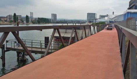 Aménagement d’une voie verte transfrontalière entre Huningue, Bâle et Weil-am-Rhein