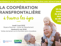 Conférence "La coopération transfrontalière à travers les âges - un levier innovant du premier sourire au dernier soupir"