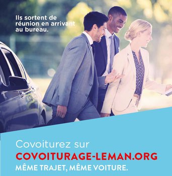 Carpooling and mobility at the heart of the Greater Geneva area