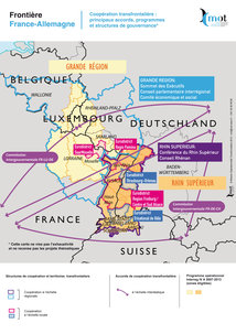 Principaux accords, structures et programmes de coopération : frontière France-Allemagne