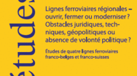 Studies for four French-Belgian and French-Swiss rail services